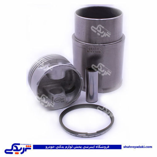 پژو پیستون موتور با بوش 1800 کامل (رینگ) دینا پارت 1202203