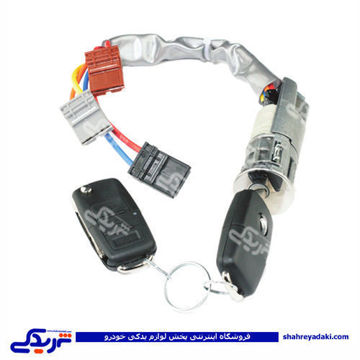 پژو سوئیچ استارت موتور تکی 405 با کلید تاشو نصیری PG630