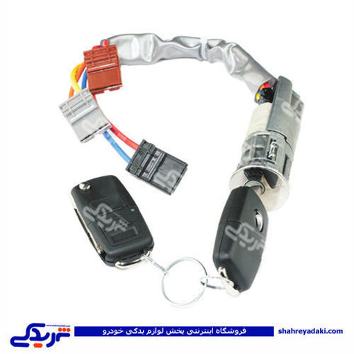 پژو سوئیچ استارت موتور تکی 405 با کلید تاشو نصیری PG630