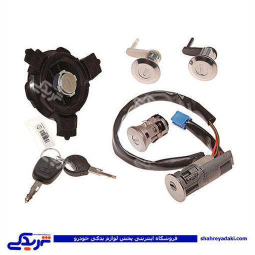 پژو سوئیچ استارت کامل 206 با دربها SD نصیری PG617