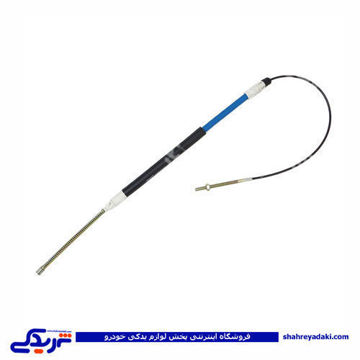 پژو سیم ترمز دستی 405 چپ متوسط دینا پارت 1206040