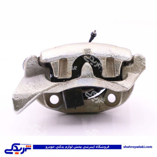 پژو کالیپر چرخ جلو 405 کامل چپ دینا پارت کد 46 1206046
