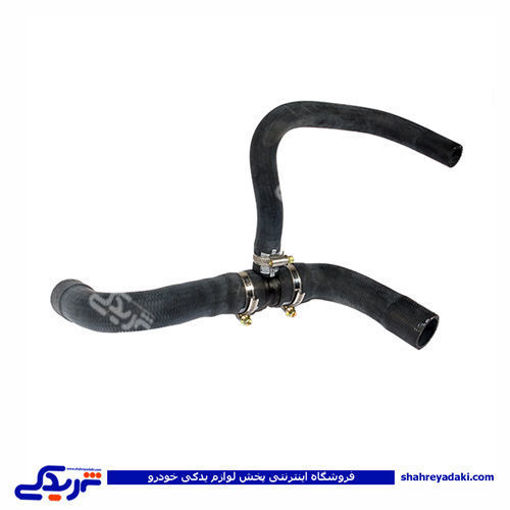 تصویر از پژو رانا شیلنگ رادیاتور پایین سه 3 تکه (8193) دینا پارت 2602001