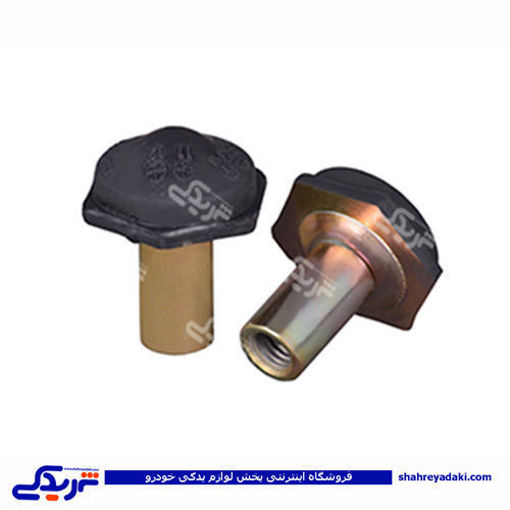 پژو ضربه گیر روی دسته موتور بالا پیچ قارچی 206 دینا پارت 1604025
