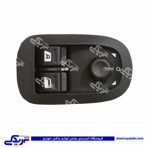 پژو کلید شیشه بالابر 206 کامل تیپ5و6 اتو دینا پارت 1601025
