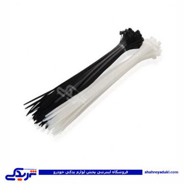 بست پلوس پلاستیکی متوسط ( بست کمربندی ) 4.8*370 9000203005 ( عمده )