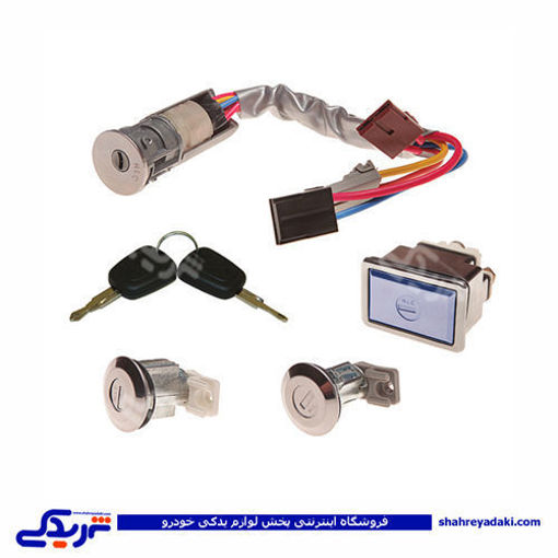 پژو سوئیچ استارت کامل 405 مستطیلی نصیری PG603