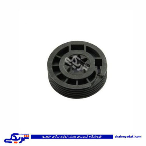 پژو قرقره چرخ دنده سیم گیر شیشه بالابر پلاستیکی 405 9000803225