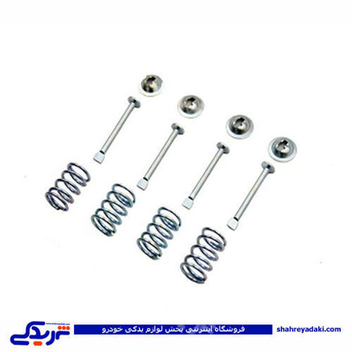 پژو میخ و پولک فنر کفشک لنت عقب 405 تکلان توس 9000683068