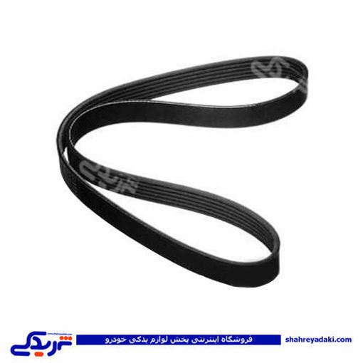 پژو تسمه دینام 206 تیپ 5 1575 لیبل قرمز فرانتک FRANTEC 420106