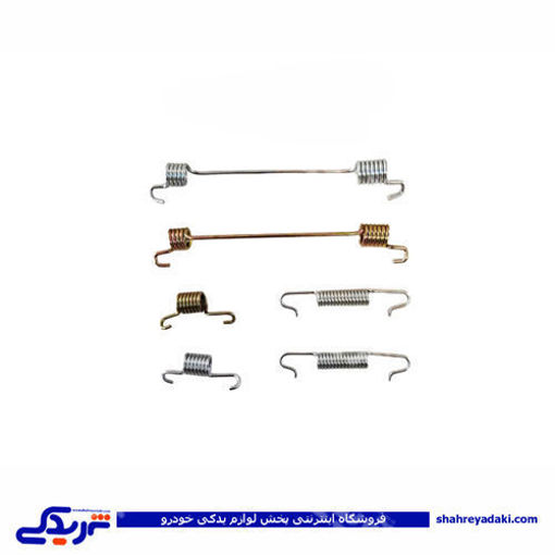 پژو فنر کفشکی لنت عقب 206 تیپ 2 تکلان توس 9000683058
