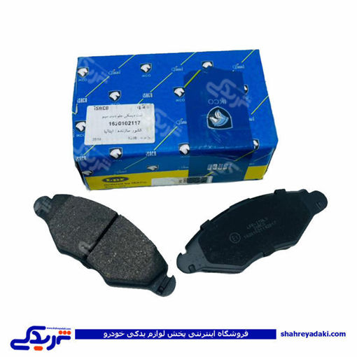 پژو لنت جلو 206 ایساکو تیپ 2 کد 117 LPR 1620102117