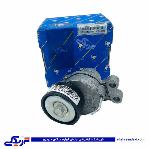 پژو پایه تسمه سفتکن آلترناتور 206 طرح جدید ایساکو 1160102808 ( عمده )