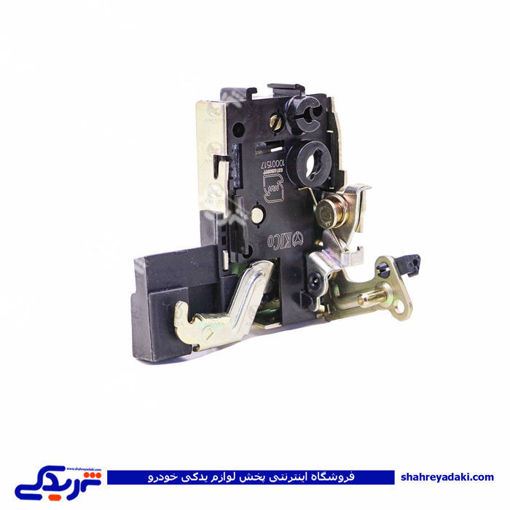 پژو قفل داخل درب 405 جلو چپ طرح اورجینال آماتاصمد 11010478