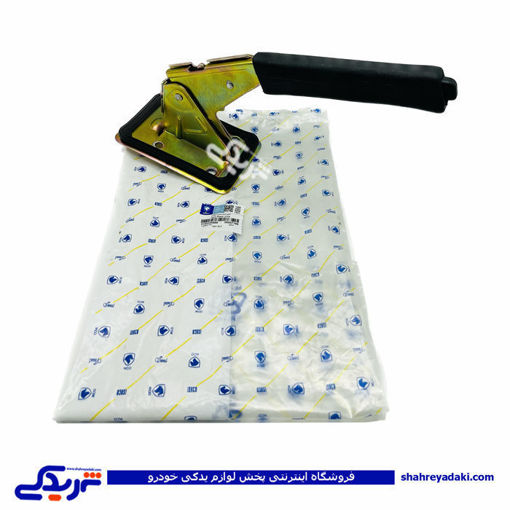 پژو تفنگی ترمز دستی وسط 405 وپیکان ایساکو مشکی کد 999 150100914