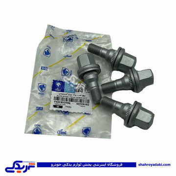 پژو پیچ چرخ پارس و سمند واشر دار ایساکو 400802099