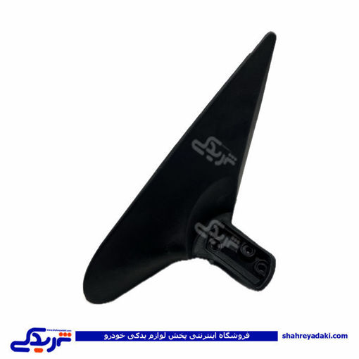 پژو لچکی قاب آينه سمند چپ (پايه اينه پلاستيکی) ( عمده ) 9000581975