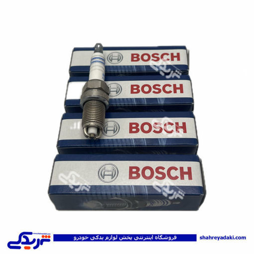 شمع بوش دو پلاتینه BOSH +9 مدل 4 تایی ( عمده ) FLR8LDC