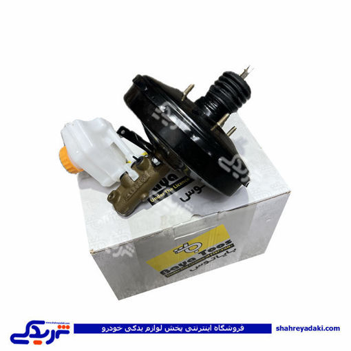 پژو بوستر ترمز 405 9 اینچ ABS باپمپ سمند تکلان توس B033120936 ( عمده )