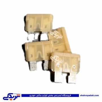 فیوز دو شاخ 25 آمپر 32 ولت وسط سفید ایساکو 1250700299