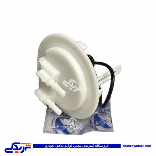 پژو درب پمپ بنزین کامل صفر درجه جدید 405 با شیلنگ آماتاصمد 11030808