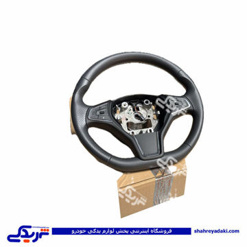غربیلک فرمان تیبا با ایربک و دکمه ضبط مشکی 104941
