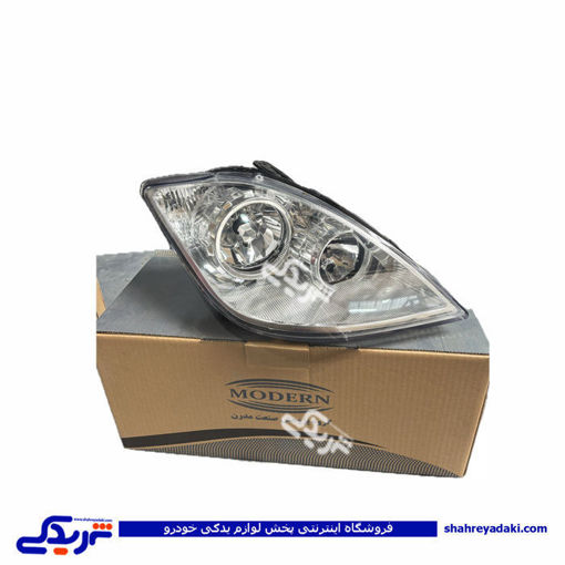 چراغ جلو راست تیبا (بدون موتور) مدرن 9000829983