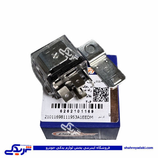 رله فن کلاهکدار 405 و 206 شیشه ای دو پلاتین دیناپارت 2101169