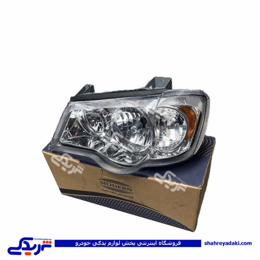 پراید چراغ جلو چپ (بدون موتور) پراید 132 مدرن 9000829942