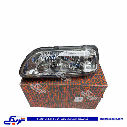 چراغ جلو 131و 141 پراید  چپ بدون موتور سایپایدک 5607894