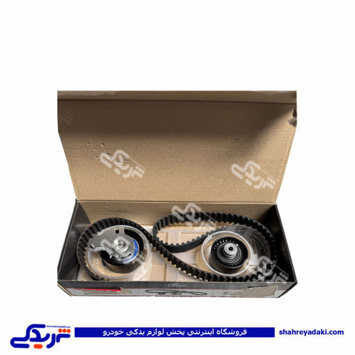 پژو کیت کامل تسمه تایم 206 تیپ 5 با بلبرینگ پاورگریپ 9000551973