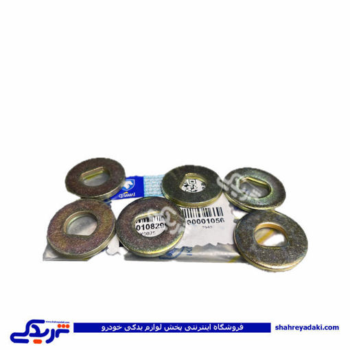 واشر ضربگیر روی دسته موتور زیر باطری ایساکو 1860108299