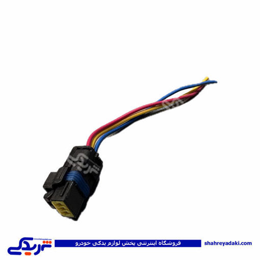 سوکت سوزنی 3 فیش مشکی پژو 206