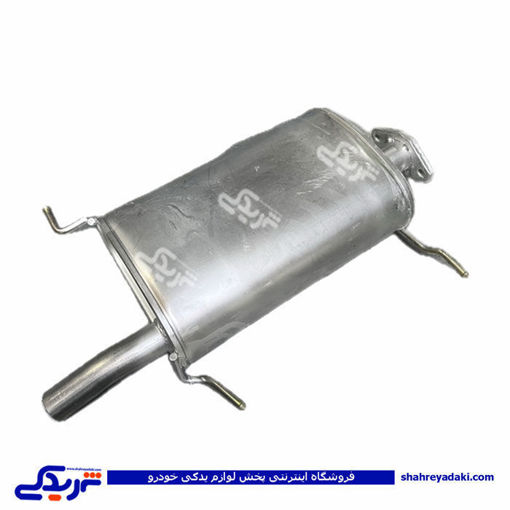 منبع اگزوز  پراید یورو 4 X100 بنزینی سایپایدک 524090