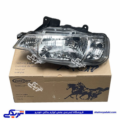چراغ جلو چپ بدون موتور آریسان برند  SNT