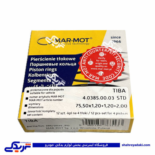 تصویر از رینگ موتور تیبا استاندارد مارموت 9000895699
