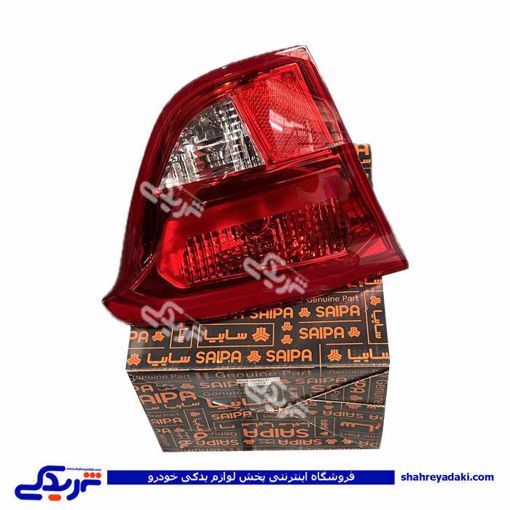 چراغ عقب چپ روی درب پشت تیبا سایپایدک 104753