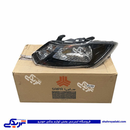 چراغ جلو چپ كامل - رنگ مشكی کوئیک سایپایدک 104434