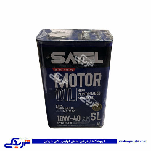روغن موتور 4 لیتری استیل 10W40 SATEL-SL 9000103800