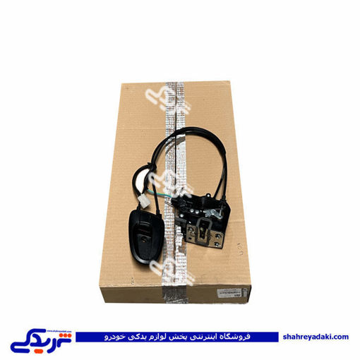 مجموعه قفل و دستگیره درب عقب تیبا  R كابلی فاقد پل سایپایدک 105214