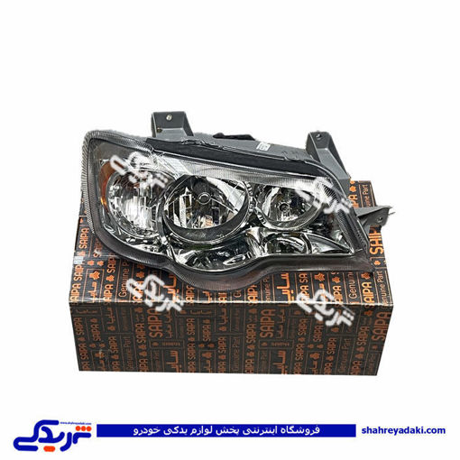 مجموعه چراغ جلو راست با قابلیت تنظیم پراید 111 سایپایدک 532171